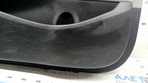 Panou ușă stânga față pentru Hyundai Elantra AD 19-20, gri, cotiera din cauciuc, inserție din material textil gri, ornament gri, zgârieturi, curățabil chimic