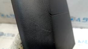 Накладка центральной консоли задняя Hyundai Sonata 11-15 черный, тип 2, царапины