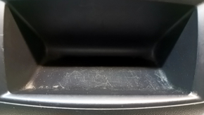 Накладка центральной консоли задняя Subaru Outback 15-19 черная, царапины