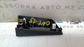 Накладка центральной консоли верхняя левая Subaru Outback 15-19 черная