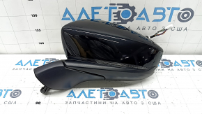 Зеркало боковое левое в сборе Mazda CX-90 24-26 7 пинов, поворотник, подогрев, BSM, черное