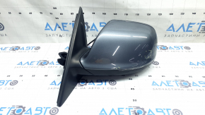 Ansamblu oglindă retrovizoare stânga pentru Audi Q5 8R 09-17, 15 pini, auto-întunecare, auto-rabatare, semnalizare, încălzită, iluminare din spate, grafit LX7R, nisip