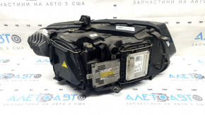 Фара передняя левая в сборе Audi Q5 8R 13-17 рест, ксенон, песок, паутинка, под полировку