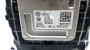Фара передняя левая в сборе Audi Q5 8R 13-17 рест, ксенон, песок, паутинка, под полировку