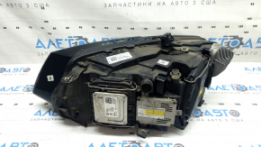 Ansamblu far față dreapta pentru Audi Q5 8R 13-17, xenon, zgârieturi