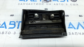 Накладка крыла нижняя передняя левая Audi Q5 8R 13-17 с хром молдингом, песок, трещина в креплении