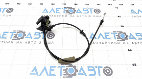Трос открывания замка капота задняя часть Mazda CX-90 24-26 с ручкой