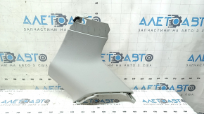 Ornament montant dreapta spate în spatele geamului, Audi Q5 8R 13-17, gri, zgârieturi, abraziuni