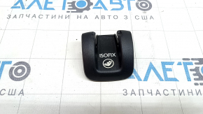 Накладка Isofix заднего ряда Audi Q5 8R 09-17 черная