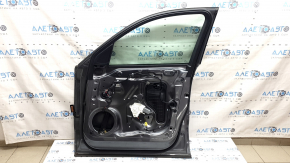 Дверь в сборе передняя правая Audi Q5 8R 09-17 keyless, графит LX7R, скол