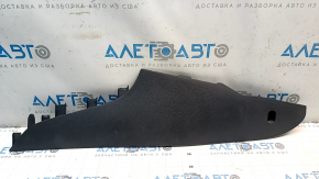 Ornamente console centrale dreapta pentru VW Passat B7 12-15 SUA, negre