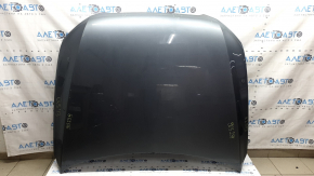 Capotă neagră pentru Audi Q5 8R 13-17 rest, grafit LZ7L, aluminiu, bare de protecție