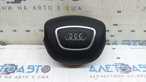 Подушка безопасности airbag в руль водительская Audi Q5 8R 13-17 черная, царапины