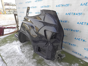 Четверть крыло задняя левая VW Atlas 18-23 черная, отпилена, вмятина