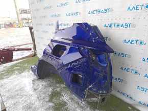 Четверть крыло задняя левая Hyundai Tucson 22-26 USA отпилена, синяя, тычки