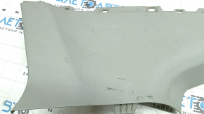 Накладка задней стойки правая Toyota Prius V 12-17 серая, царапины, под чистку
