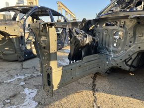 Четверть передняя правая Mazda CX-90 24-26 на кузове, черная