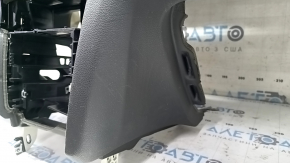 Торпедо передняя панель с AIRBAG Audi Q5 8R 09-17 черная, царапины