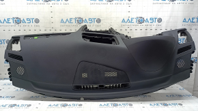 Торпедо передняя панель с AIRBAG Audi Q5 8R 09-17 черная, царапины