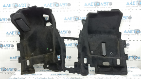 Покрытие пола переднее Mazda CX-90 24-26 черное, под чистку