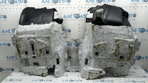 Покрытие пола переднее Mazda CX-90 24-26 черное, под чистку