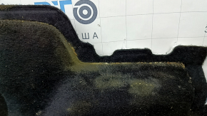 Покрытие пола заднее Mazda CX-90 24-26 PHEV, черное, под чистку