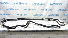 Патрубки охлаждения ВВБ Mazda CX-90 24-26 PHEV через весь кузов