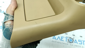 Ornamente console centrale spate pentru Porsche Macan 15-18, bej, cu scrumieră și brichetă, zgârieturi, necesită curățare
