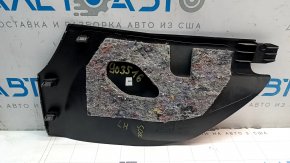 Ornamente console centrale stânga pentru Fiat 500L 14 - negru, zgâriat
