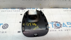 Ornamente console centrale superioare pentru Fiat 500L 14 - negru, zgâriat