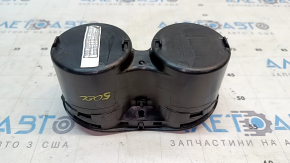 Suporturi de pahare pentru consola centrală Fiat 500L 14 - negre, pentru brichetă