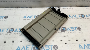 Подлокотник Toyota Prius V 12-14 бежевый, ткань черная, под химчистку, царапины