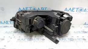 Фара передняя правая VW Tiguan 18-21 галоген, ДХО LED, трещины, паутинка