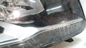 Фара передняя правая VW Tiguan 18-21 галоген, ДХО LED, трещины, паутинка