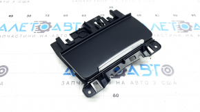Карман центральной консоли Audi Q5 8R 09-17 черный, без прикуривателя, царапины