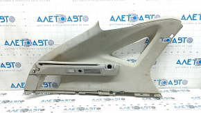 Накладка задней стойки верхняя левая Lexus RX300 RX330 RX350 RX400h 04-09 серая, царапины, под химчистку
