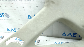 Накладка задней стойки верхняя левая Lexus RX300 RX330 RX350 RX400h 04-09 серая, царапины, под химчистку