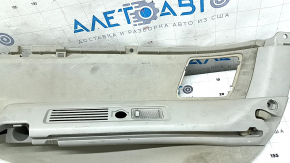 Накладка задней стойки верхняя левая Lexus RX300 RX330 RX350 RX400h 04-09 серая, царапины, под химчистку