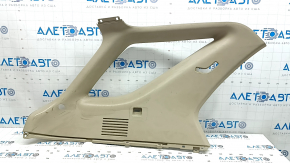 Ornament stâlp stânga spate pentru Lexus RX300 98-00, bej, necesită curățare, uzat