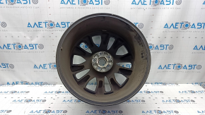 Диск колесный R21 x 9.5J ET45 Mazda CX-90 24-26 черный с серебром, бордюрка