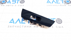 Ornamente de control geam spate stânga Mazda CX-9 16-23 negru, lucios, zgâriat