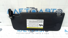 Козырек правый Audi A3 8V 17-20 4d черный, без крючка