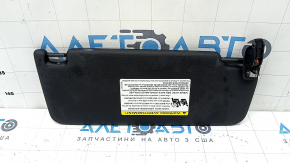 Козырек левый Audi A3 8V 17-20 4d черный, без крючка, под чистку