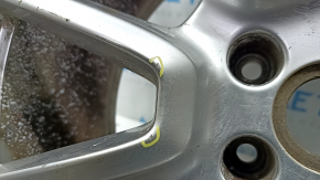 Диск колесный R20 x 10J ET19 Porsche Macan 15-18 серебро, легкая бордюрка