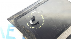 Ornamente ușă dreapta față Mazda CX-9 16-22, finisaj mat, zgârieturi, elemente de fixare rupte