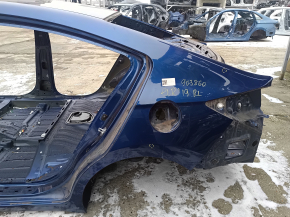 Aripă spate stânga Hyundai Elantra AD 17-20 pe caroserie, albastră, lovită apus de soare
