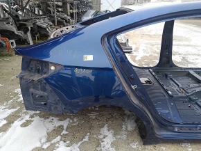 Четверть крыло задняя правая Hyundai Elantra AD 17-20 на кузове, синяя, тычки