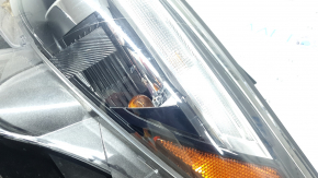 Фара передняя левая Mazda CX-9 16-23 LED без Adaptive, надлом крепления, песок, царапины, затёрта
