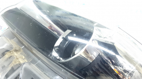 Фара передняя левая Mazda CX-9 16-23 LED без Adaptive, надлом крепления, песок, царапины, затёрта