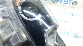 Фара передняя правая Mazda CX-9 16-23 LED без Adaptive, надлом крепления, песок, царапины, сколы